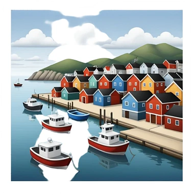 Sea Port area sticker