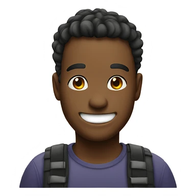 side ways smile sticker