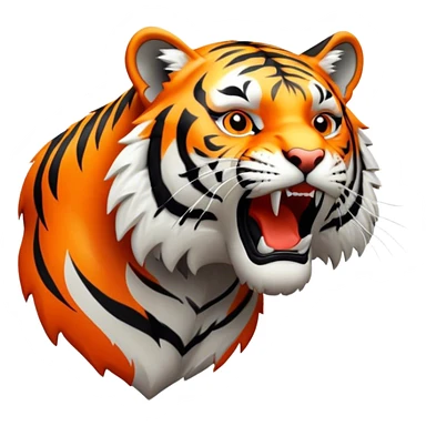 Tiger strike sticker