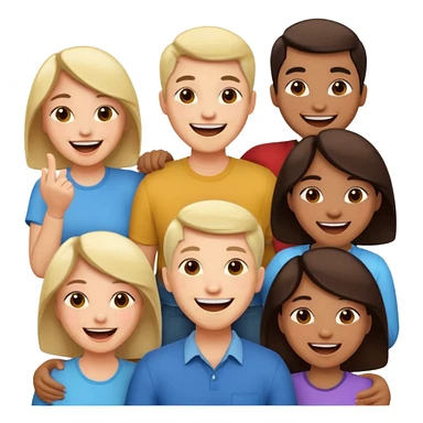 people talking sticker