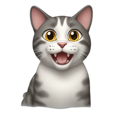 wawa cat animated sticker