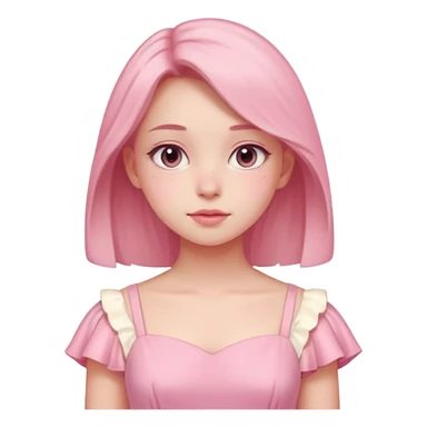 Pastel Pink Aesthetic Girl sticker
