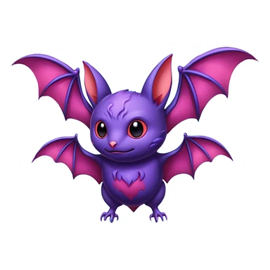 Realistic Nebulae Epic Bat-Noibat-hybrid sticker