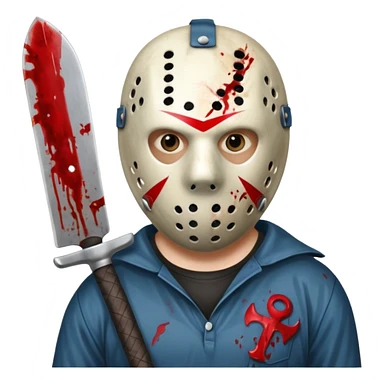 Jason voorhees sticker
