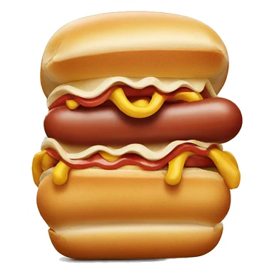 Eat hotdog  sticker