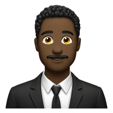 Homme blanc qui tape un homme noir sticker