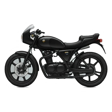black bike  sticker