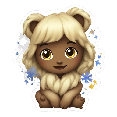 new year cute sticker sticker