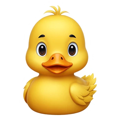 cute duck sticker