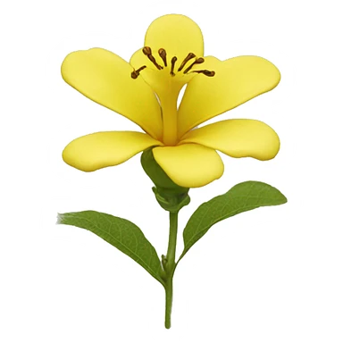 Milo flower thespesia populnea yellow sticker