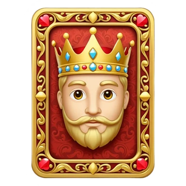 King Card sticker