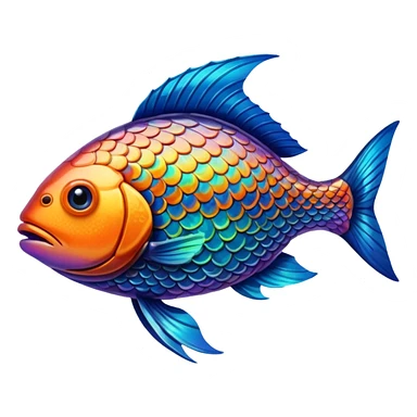 Spotted Fish sticker