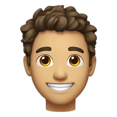 Lidye smiling  sticker