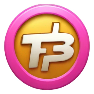 a pink bitcoin spinn sticker