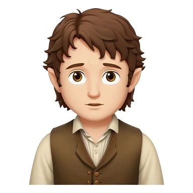Frodo Baggins from The Lord of the Rings sticker