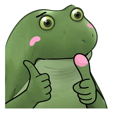 Pink middle finger  sticker