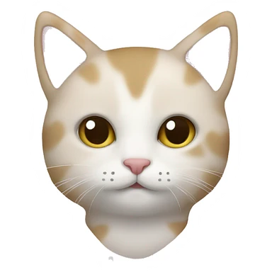 cat with a light pink heart pattern blanket  sticker