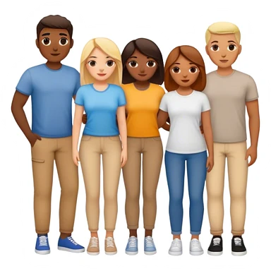 Friend group  sticker