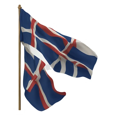 indiska flaggan sticker