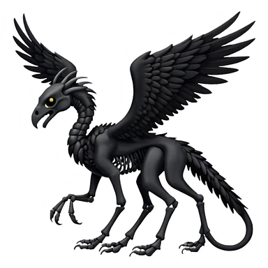 Thestral sticker