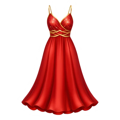 glitter red Summer sticker