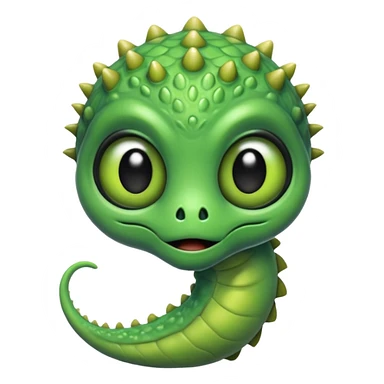 Alien kid monster sticker