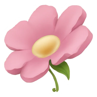 Beige Open book with light pink flower inside sticker