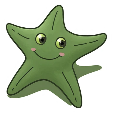 starfish  sticker