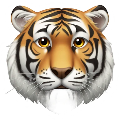 Exhausted Tiger sticker