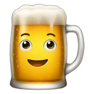 Beer running sticker