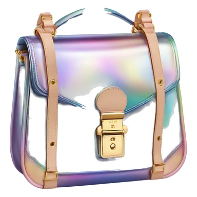 Iridescent Louis Vuitton bag sticker
