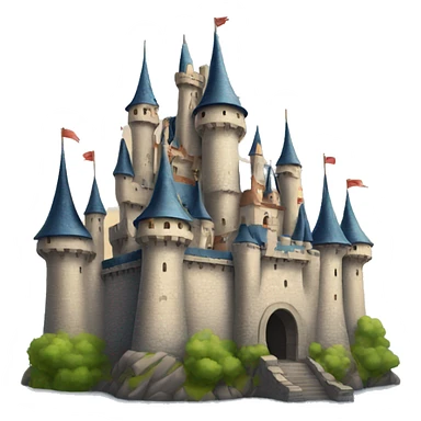 Castle disney  sticker