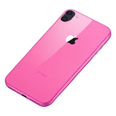 Pink iphone 16 sticker