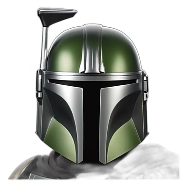 din djarin mandalorian sticker