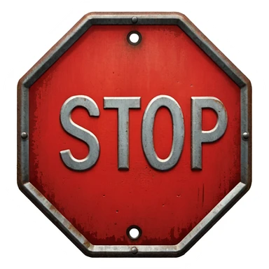 Stop Sign sticker
