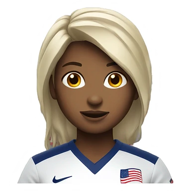 USA woman soccer sticker