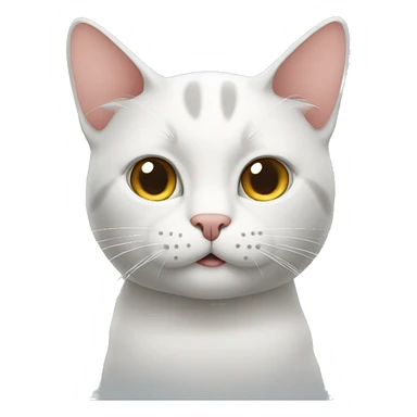 Cat saying Arigato sticker