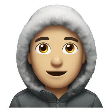 Snowy weather  sticker