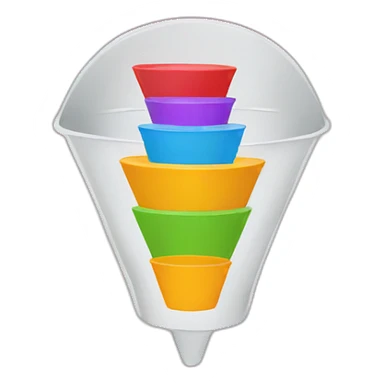 marketing funnel sticker