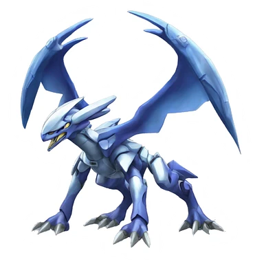  Cool Edgy Shiny Godly Digimon-Genesect-Dialga-Reptile full body sticker