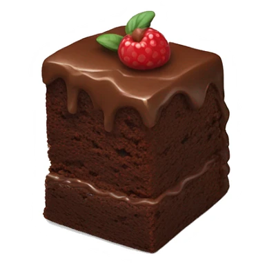 brownie cake sticker