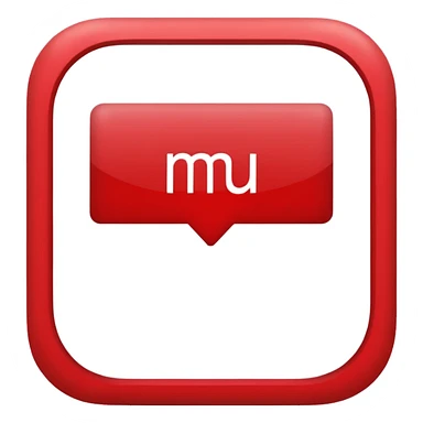 NMU uis typed inside the red square plz  sticker