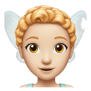 Pale Barbie fairy ginger sticker