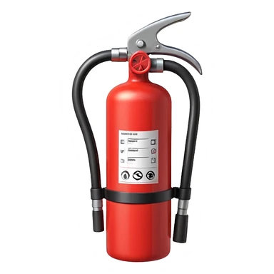 fire extinguisher  sticker