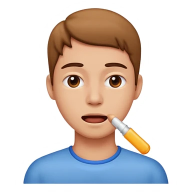 throat it should be visible  sticker