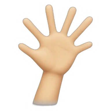 hand hug sticker