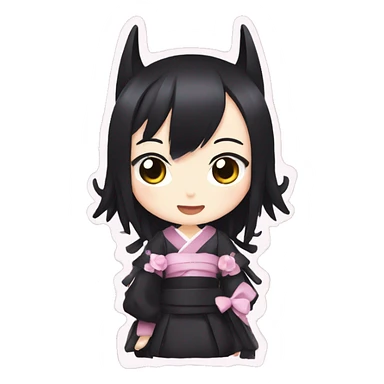 kuromi sanri sticker