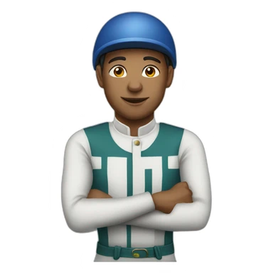 jockey sticker