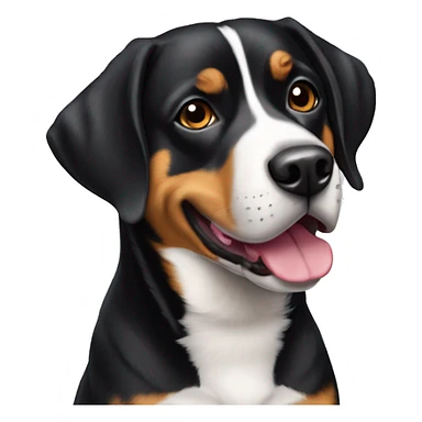 Entlebucher Mountain dog sticker