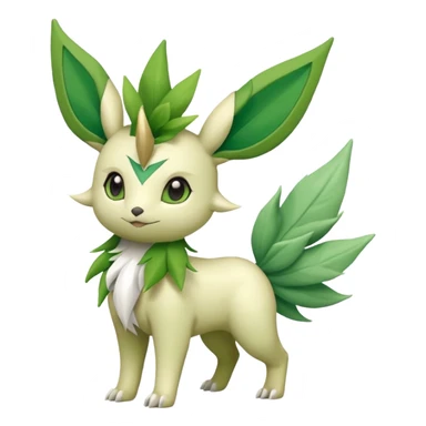 Virizion-Amaura-Leafeon-Shaymin-hybrid-creature (full body) sticker